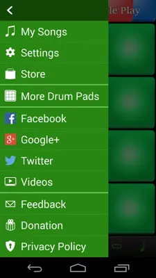 Synthetic Drum Pads android App screenshot 5